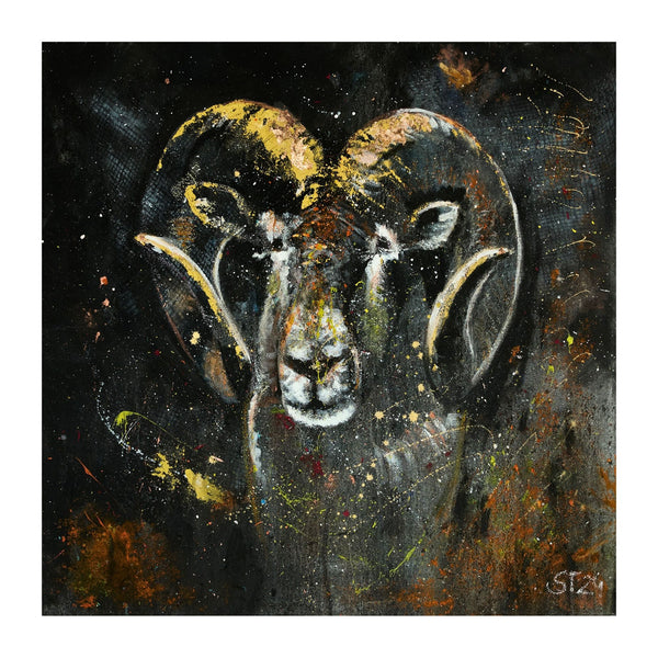 Widder – Original-Kunstwerk aus der Serie ART of ZODIAC von Sandra Thaler