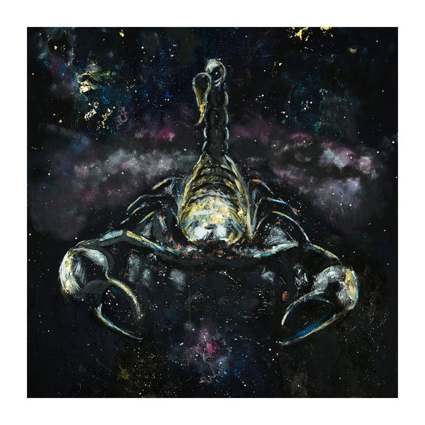 Skorpion – Original-Kunstwerk aus der Serie ART of ZODIAC von Sandra Thaler