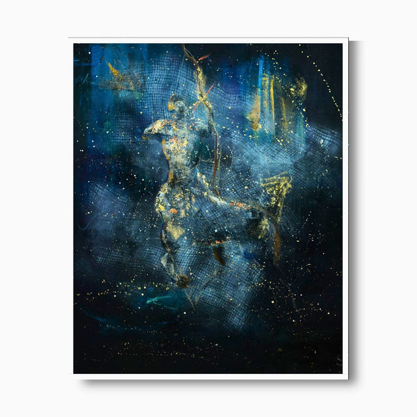 Schütze – Limitierter Fine-Art-Print von Sandra Thaler