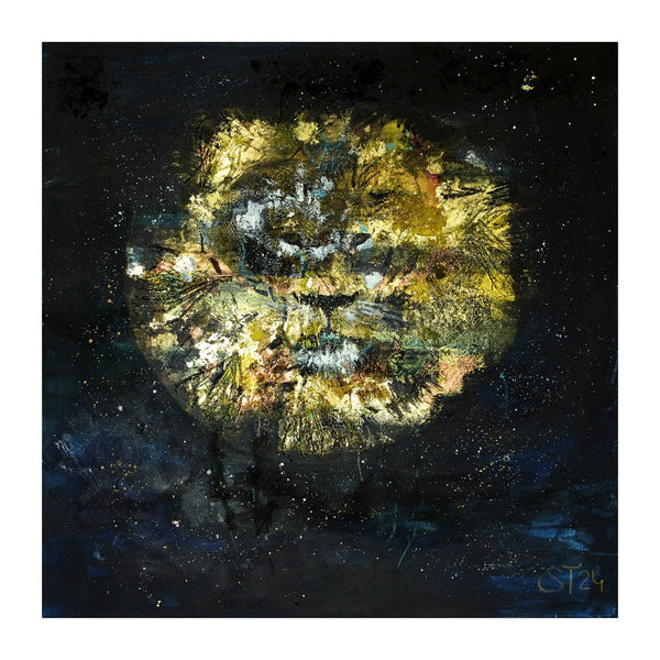 Löwe – Original-Kunstwerk aus der Serie ART of ZODIAC von Sandra Thaler