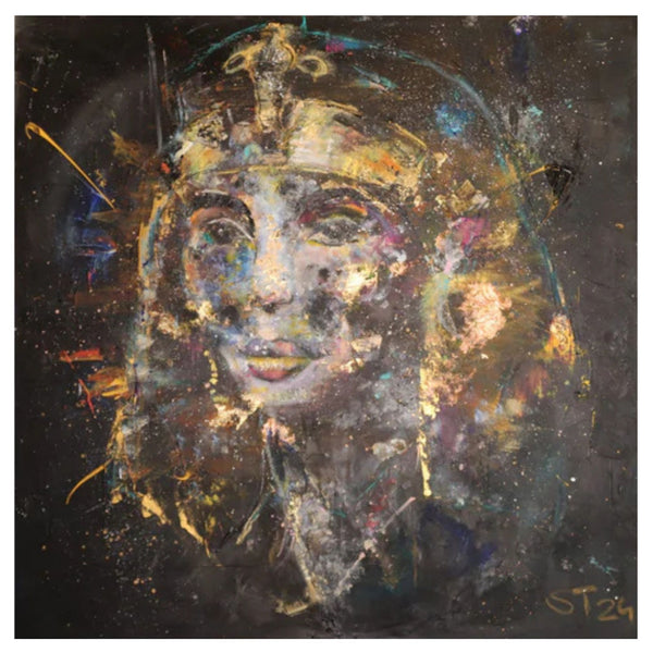 Cleopatra – Original-Kunstwerk aus der Serie Cosmics von Sandra Thaler