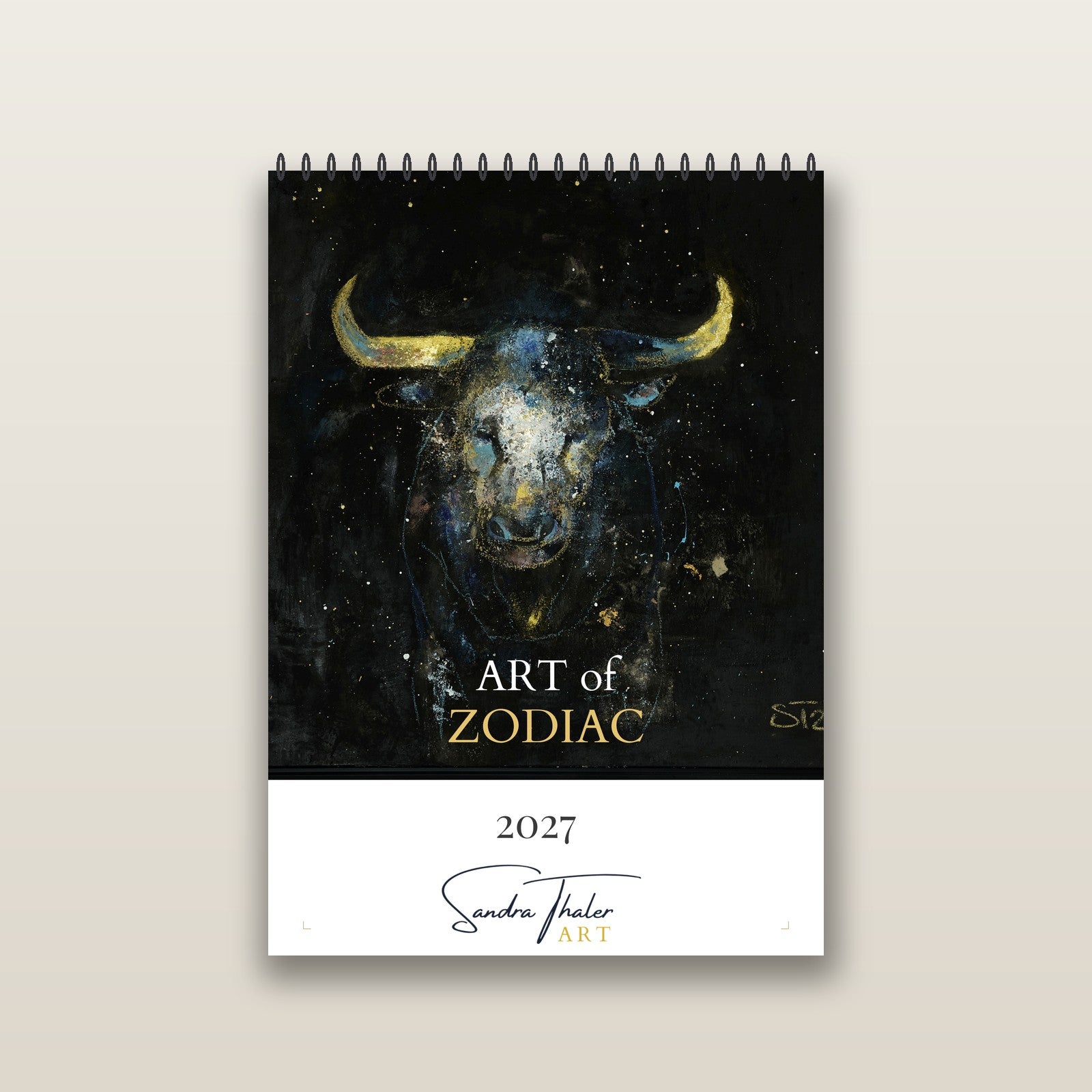 ART of ZODIAC Wandkalender 2027 an der Wand