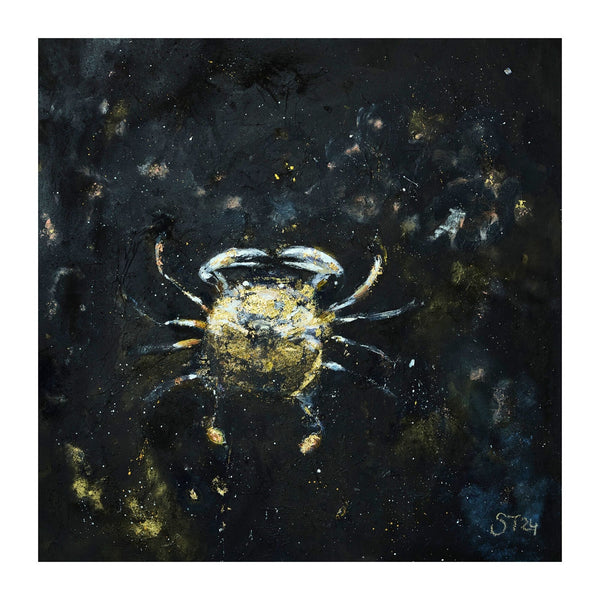 Krebs – Original-Kunstwerk aus der Serie ART of ZODIAC von Sandra Thaler