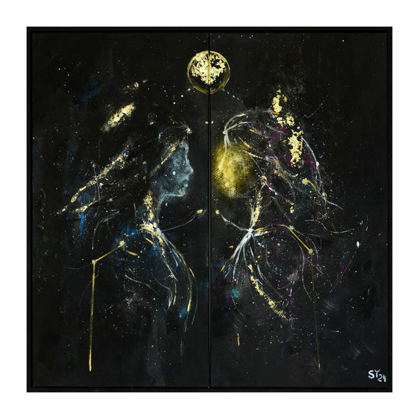 Zwillinge – Original-Kunstwerk aus der Serie ART of ZODIAC von Sandra Thaler