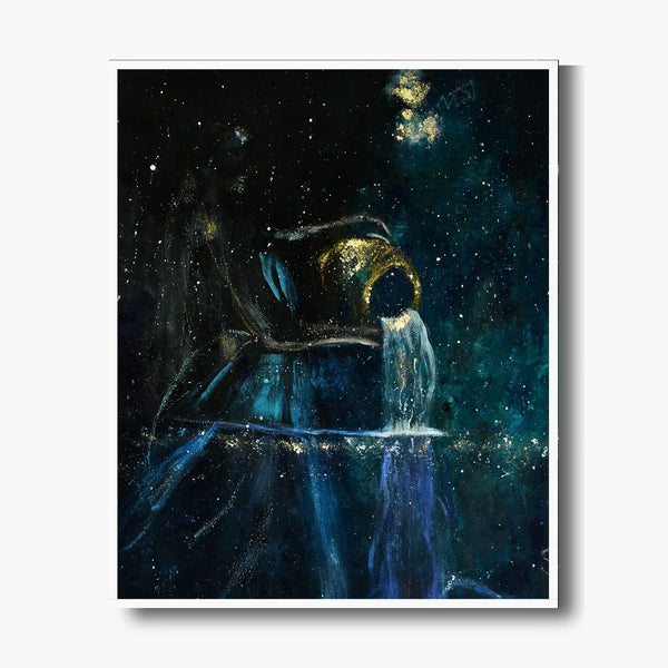 Wassermann – Limitierter Fine-Art-Print von Sandra Thaler