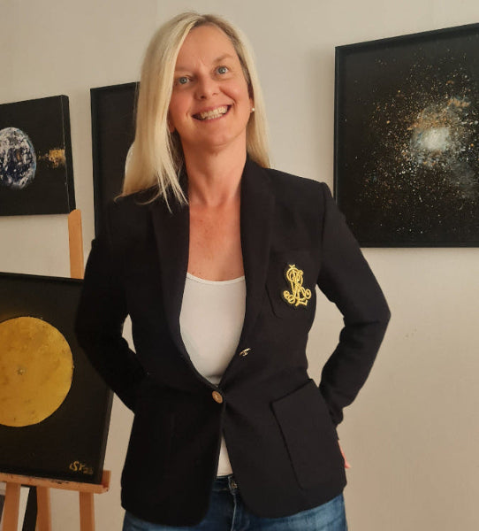 Sandra Thaler im Atelier