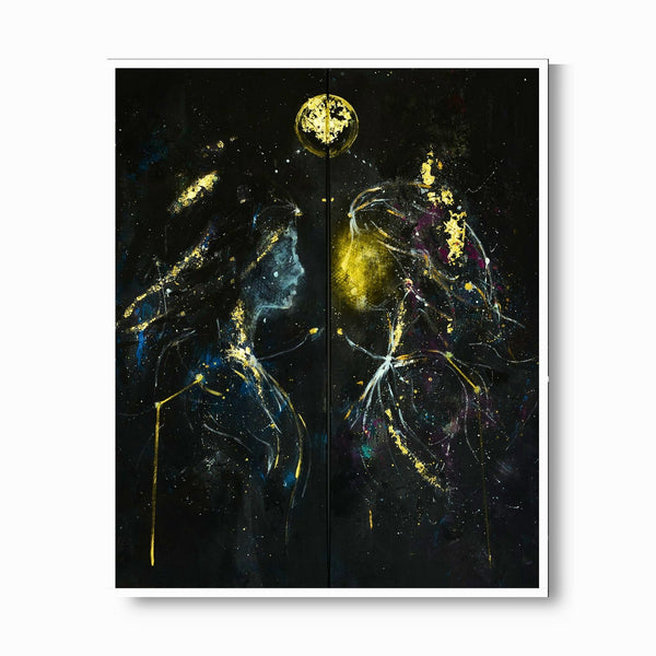 Zwillinge – Limitierter Fine-Art-Print von Sandra Thaler