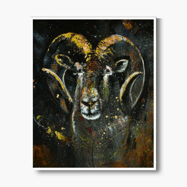 Widder – Limitierter Fine-Art-Print von Sandra Thaler